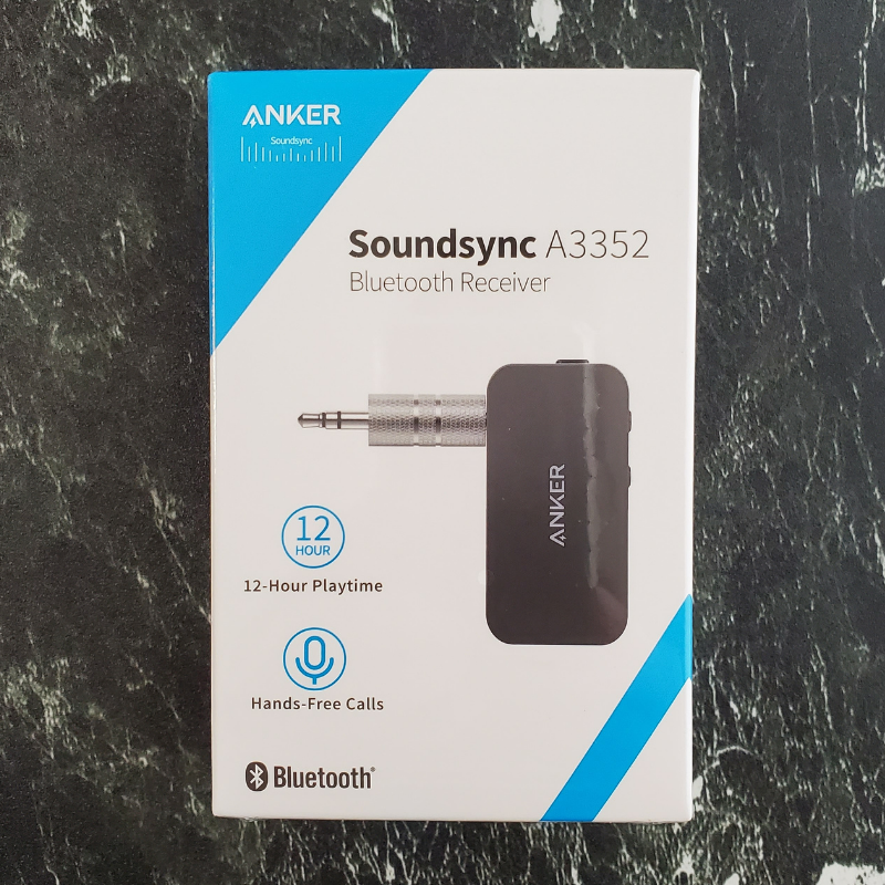 Soundsync Bluetooth receiver化粧箱の画像